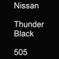 Preview: Nissan, Thunder Black, 505.